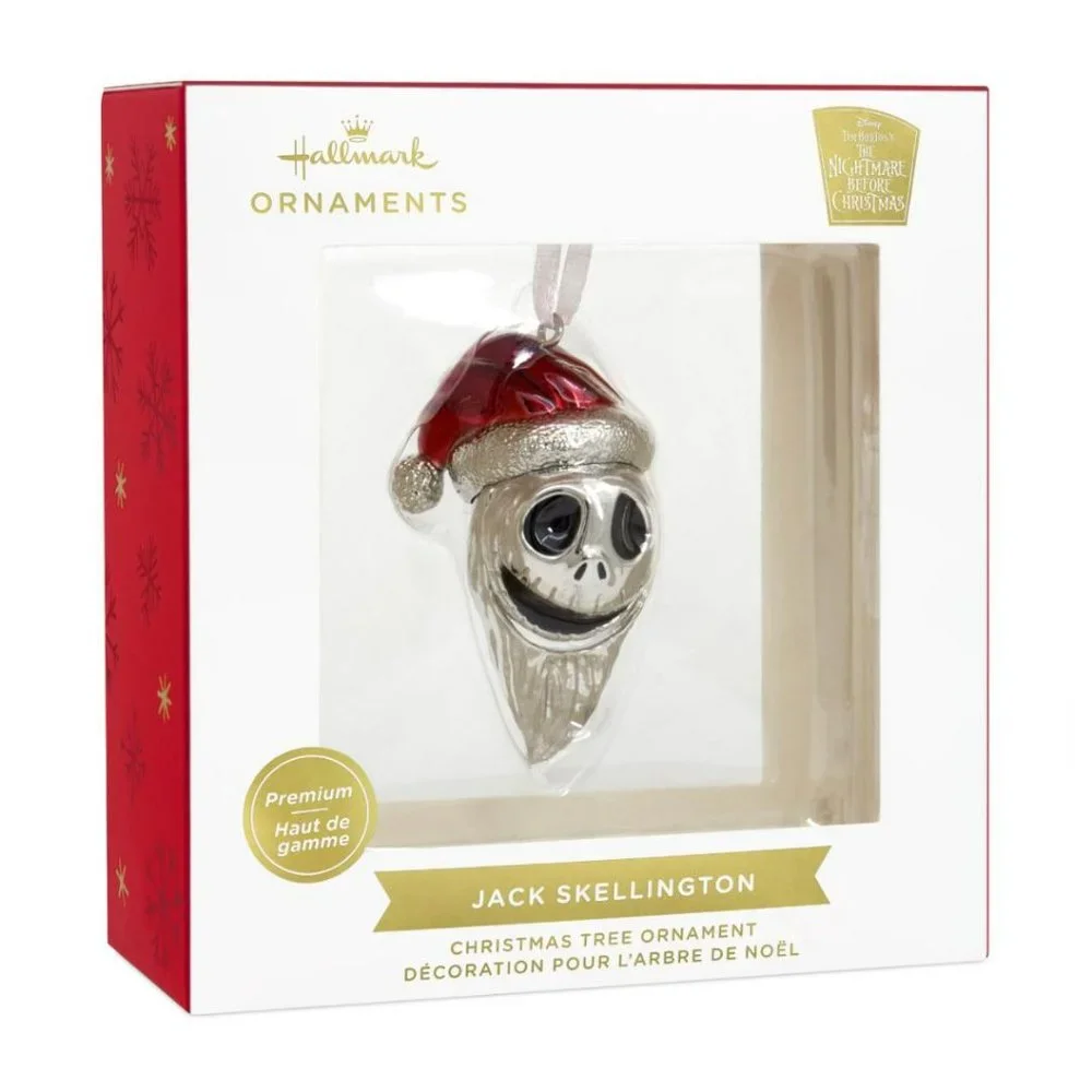 Hallmark Premium Jack Skellington Nightmare Before Christmas Tree Ornament New